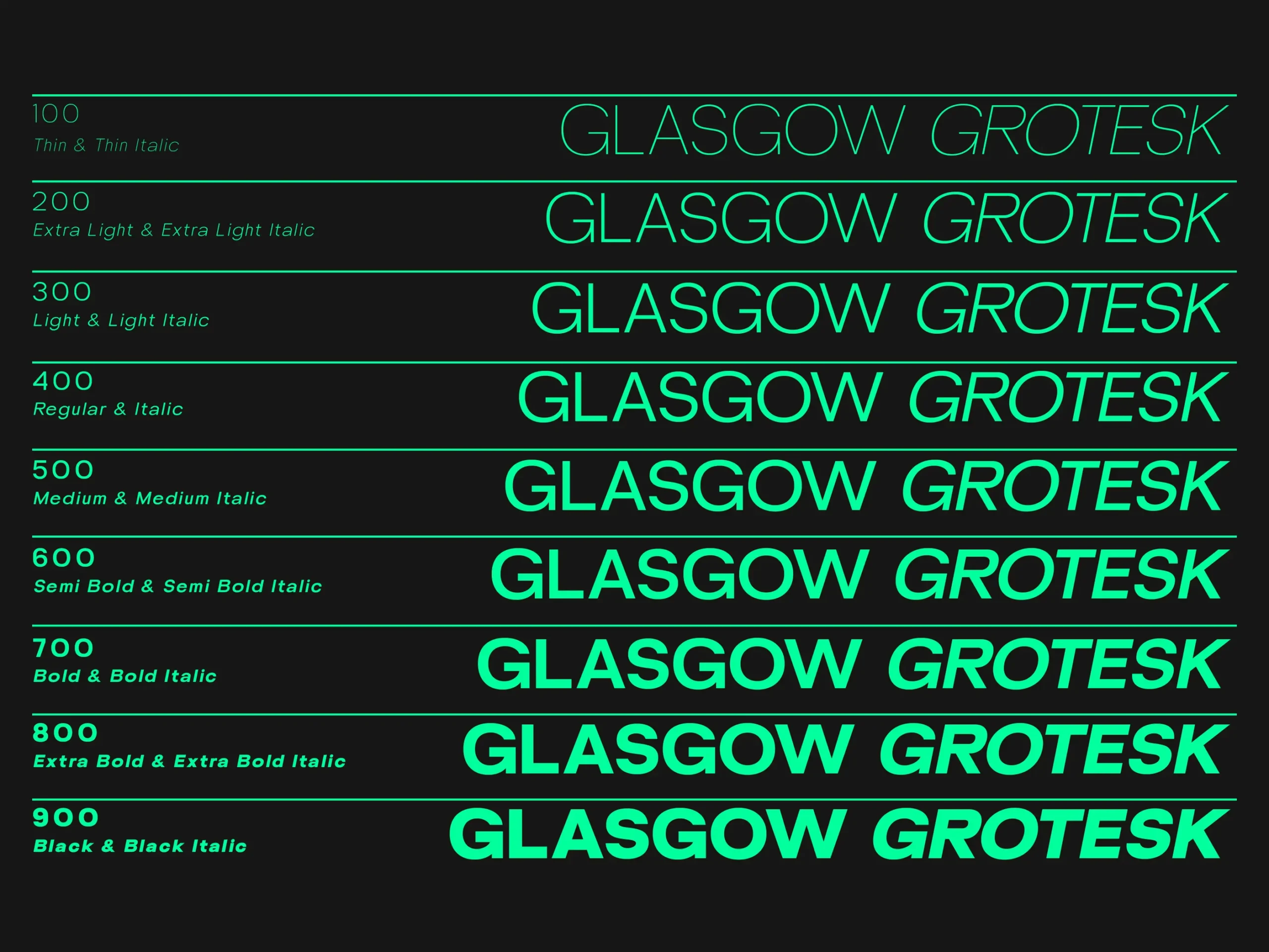 UT Glasgow Grotesk Preview 2