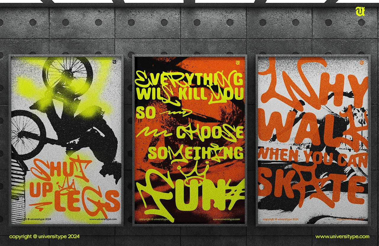 ut graffisans | free font