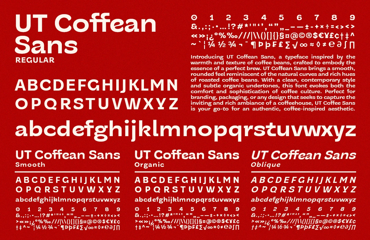 ut coffean font duo