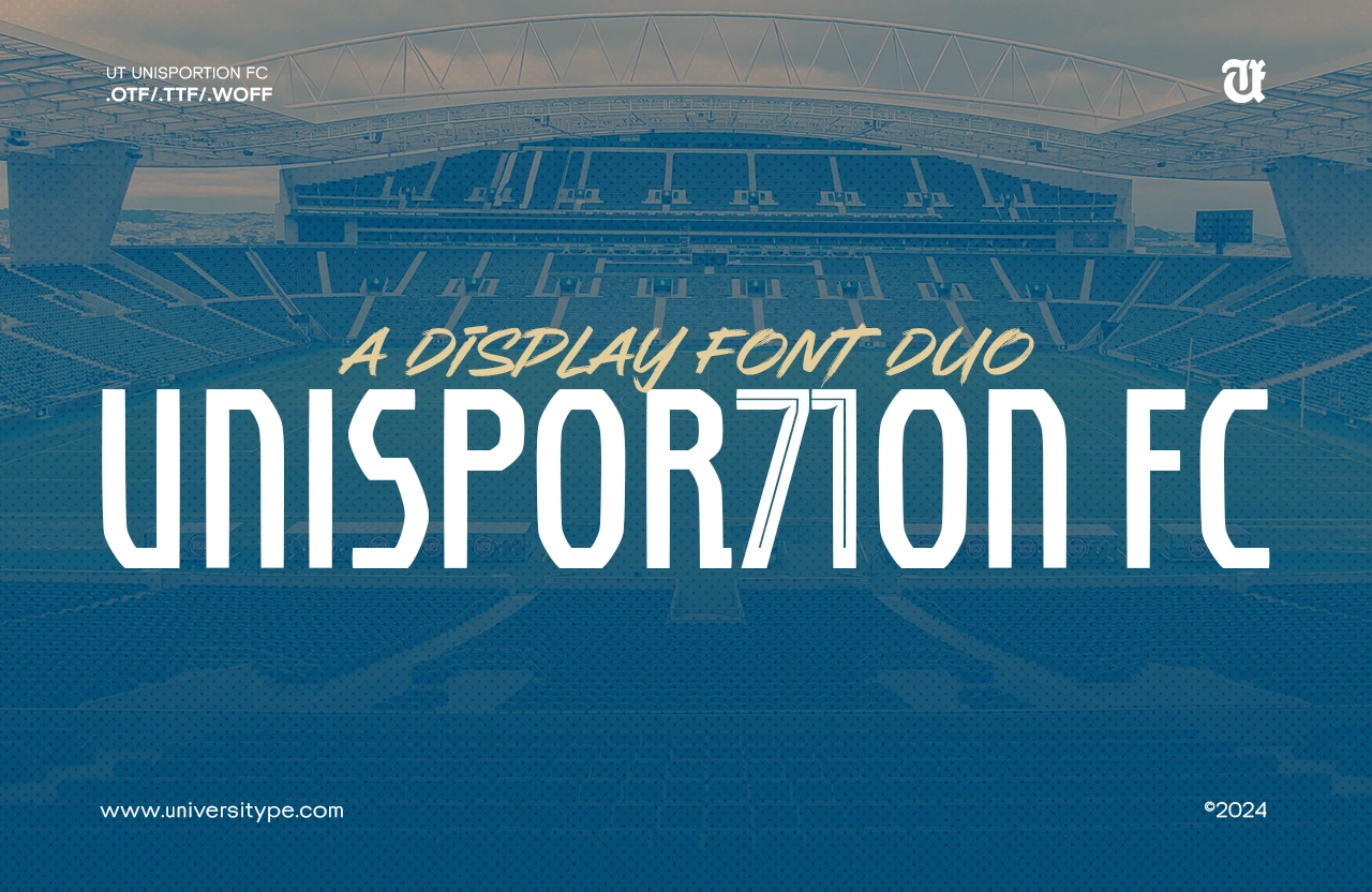 UT Unisportion FC Font Duo - Universitype