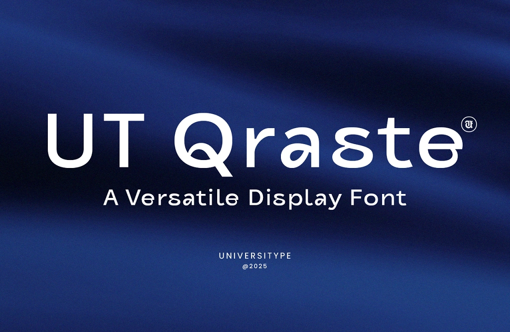 UT Qraste: A Versatile Display Font