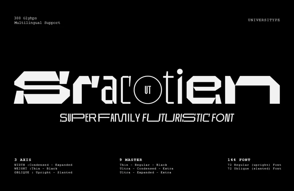 UT Sracotien - Universitype